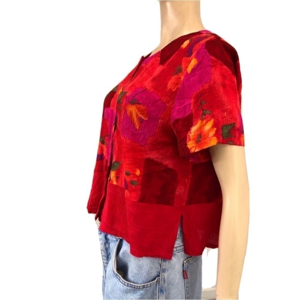 Vintage Sarah b studio blouse button front - Picture 3 of 16